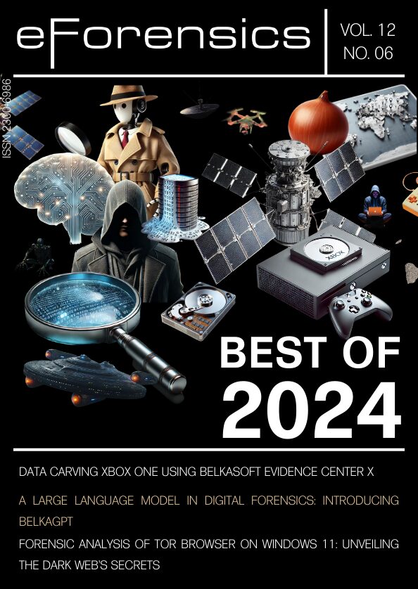 Capa da revista eForensics Magazine