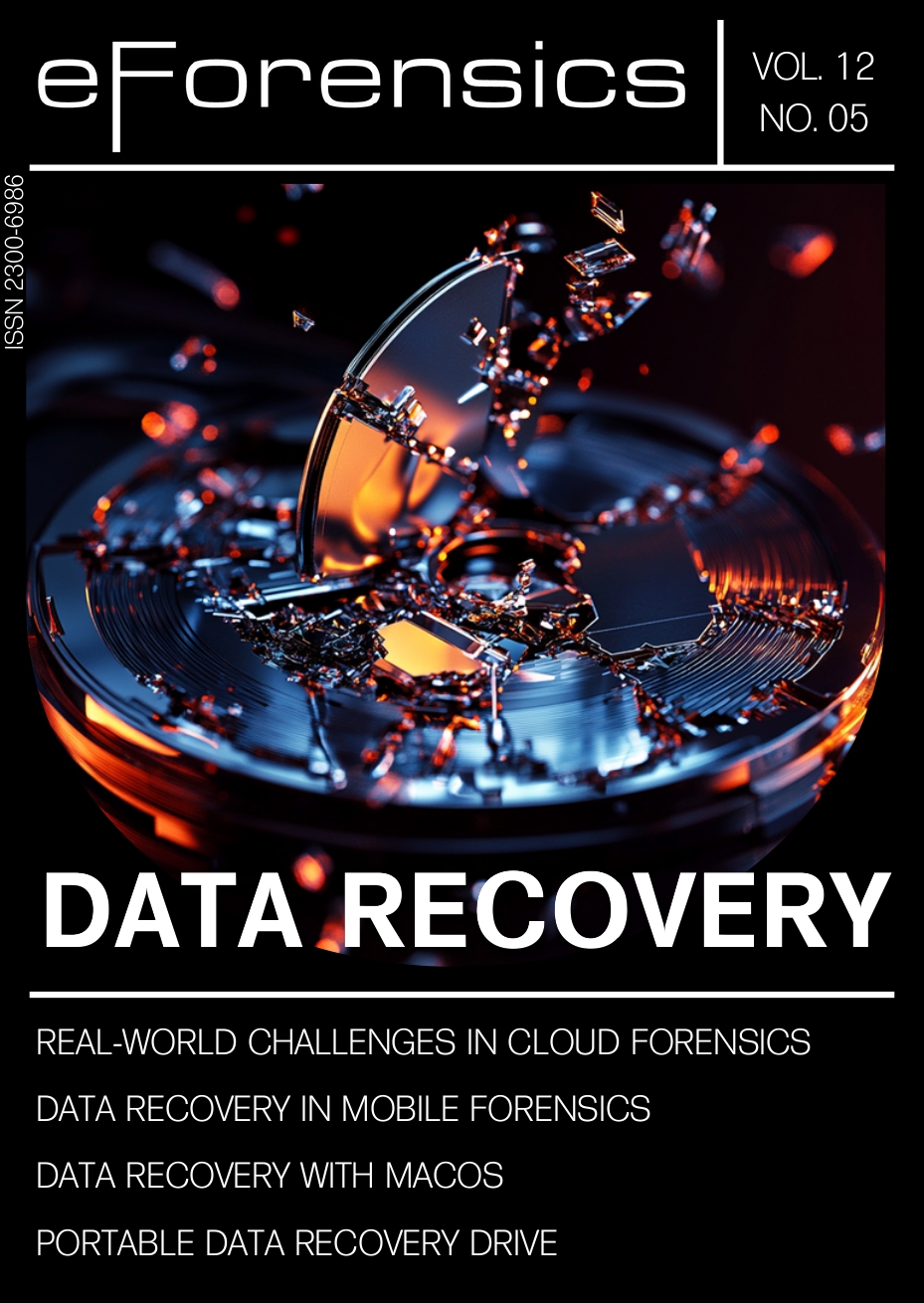 Capa da revista eForensics Magazine
