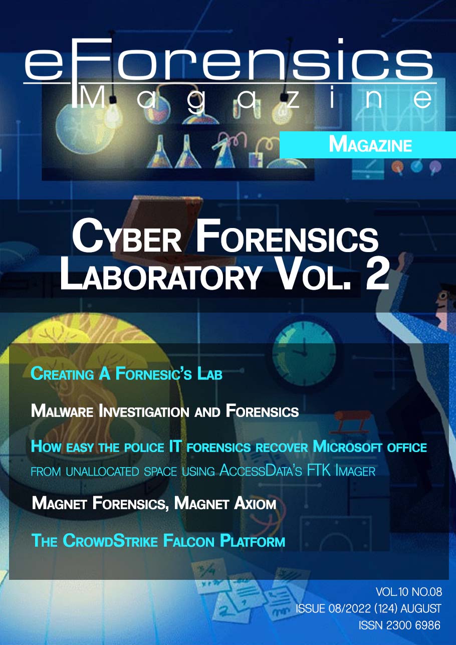 Capa da revista eForensics Magazine