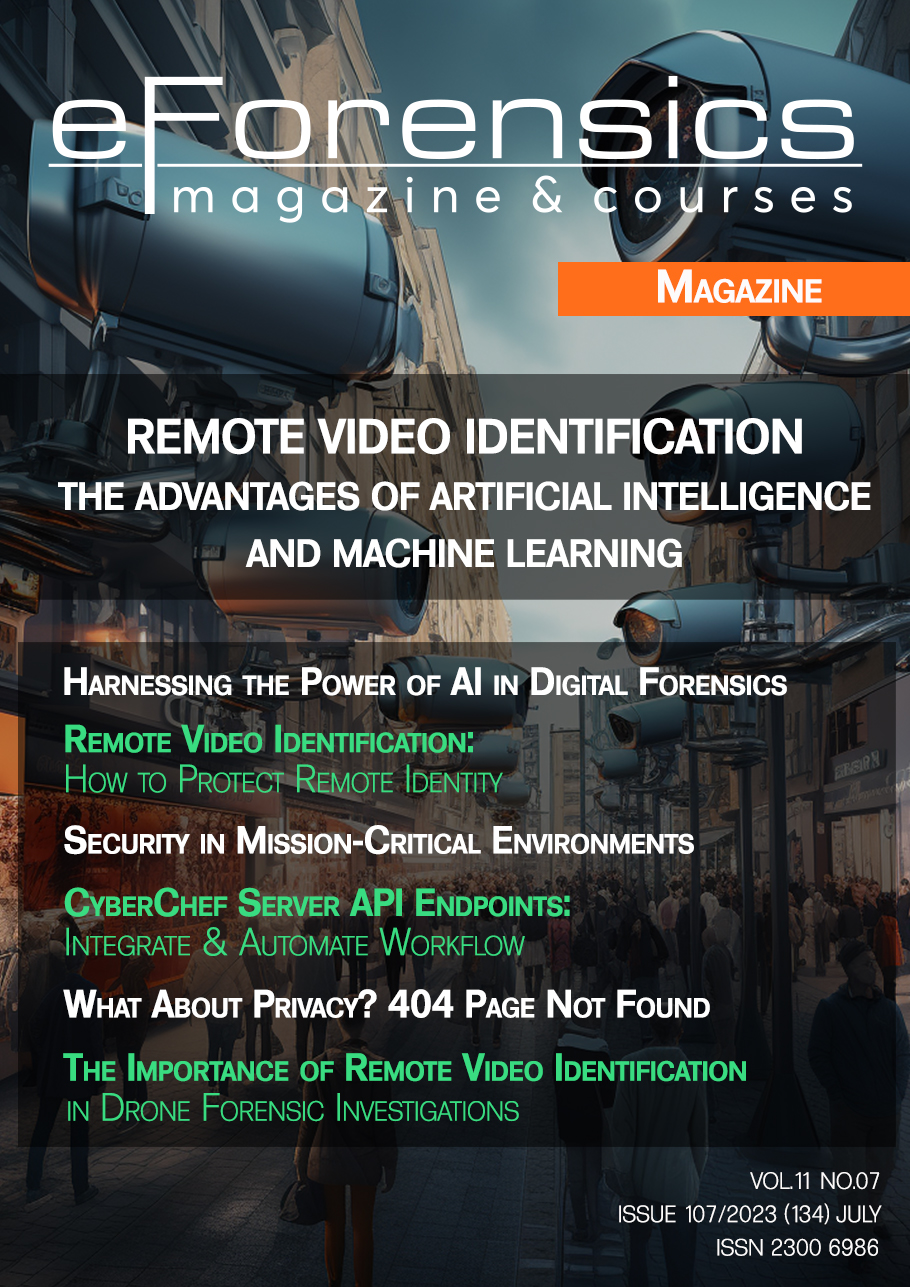 Capa da revista eForensics Magazine