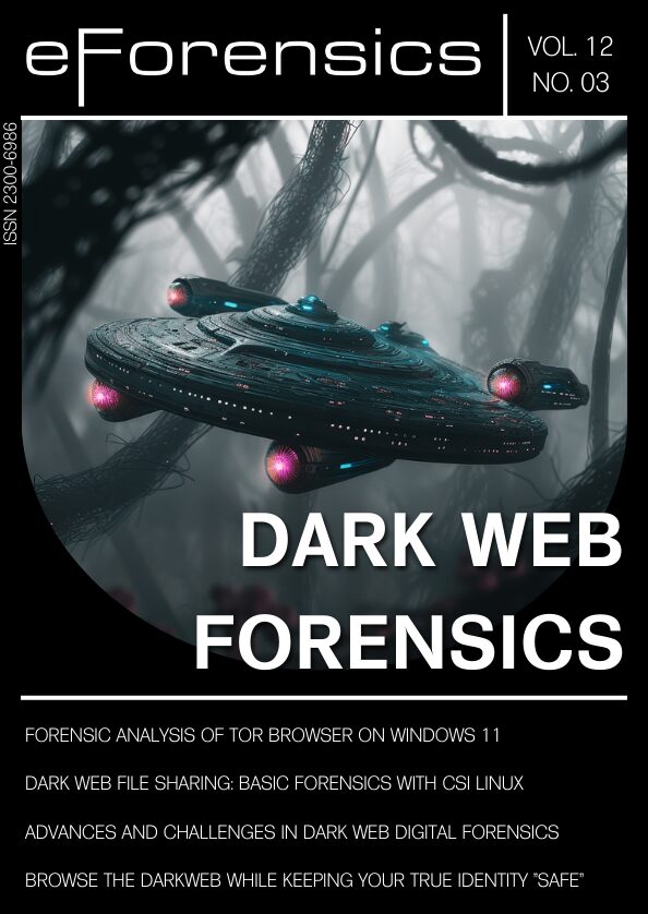 Capa da revista eForensics Magazine