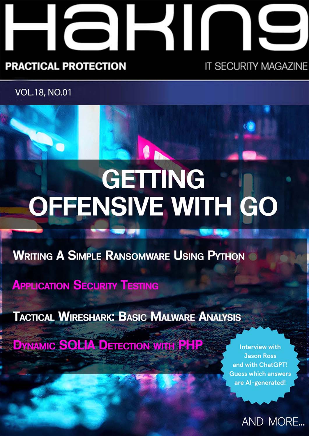 Capa da revista Hakin9 IT Security