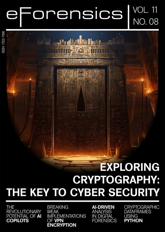 Capa da revista eForensics Magazine